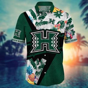 Hawaii Rainbow Warriors NCAA Flower Hawaii Shirt For Fans Ver 12
