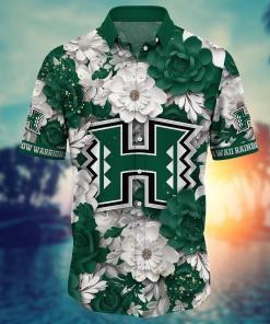 Hawaii Rainbow Warriors NCAA Flower Hawaii Shirt For Fans Ver 13