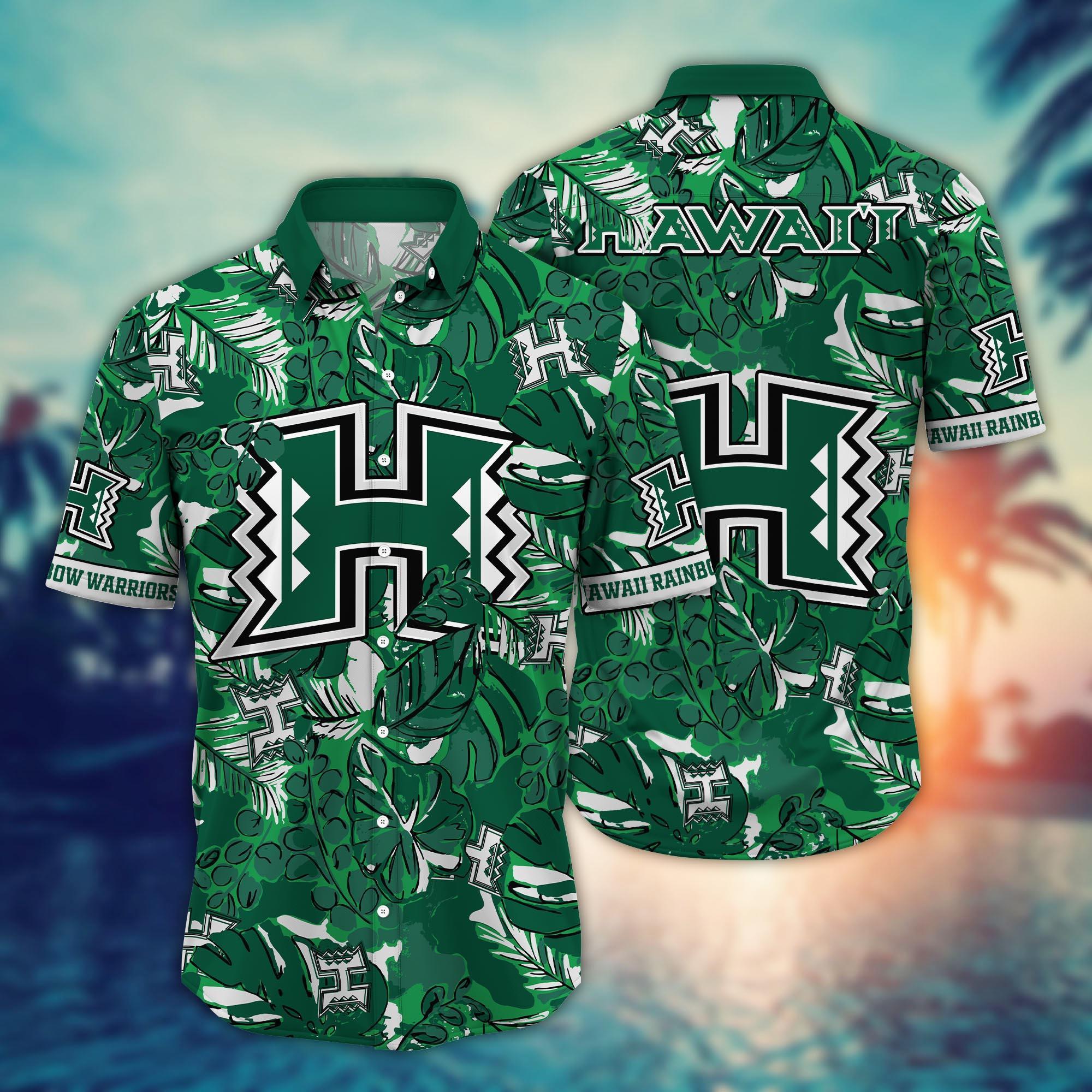 Hawaii Rainbow Warriors NCAA Flower Hawaii Shirt For Fans Ver 15