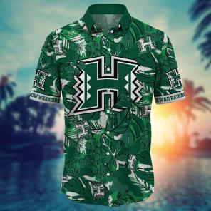 Hawaii Rainbow Warriors NCAA Flower Hawaii Shirt For Fans Ver 15