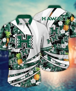 Hawaii Rainbow Warriors NCAA Flower Hawaii Shirt For Fans Ver 16
