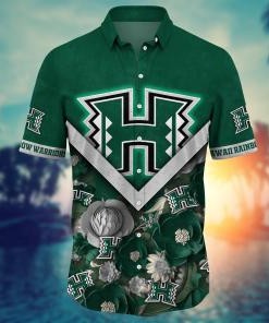 Hawaii Rainbow Warriors NCAA Flower Hawaii Shirt For Fans Ver 17