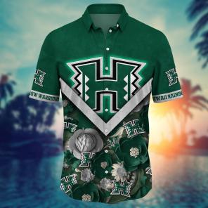 Hawaii Rainbow Warriors NCAA Flower Hawaii Shirt For Fans Ver 17