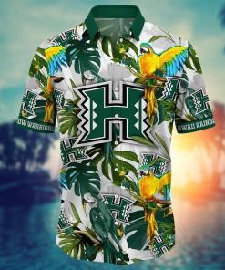 Hawaii Rainbow Warriors NCAA Flower Hawaii Shirt For Fans Ver 2