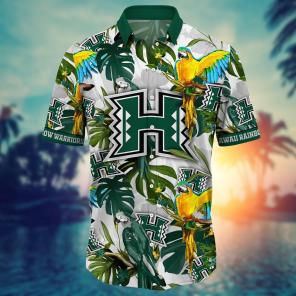 Hawaii Rainbow Warriors NCAA Flower Hawaii Shirt For Fans Ver 2