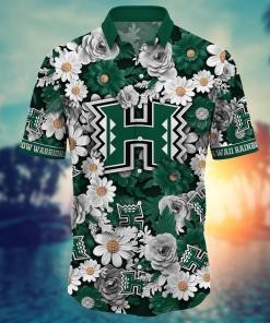 Hawaii Rainbow Warriors NCAA Flower Hawaii Shirt For Fans Ver 21