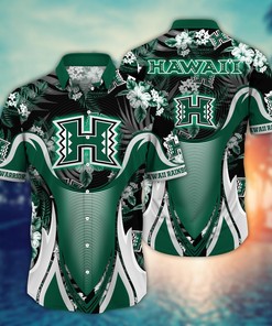 Hawaii Rainbow Warriors NCAA Flower Hawaii Shirt For Fans Ver 22