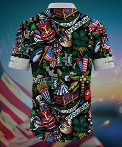Hawaii Rainbow Warriors NCAA Flower Hawaii Shirt For Fans Ver 23