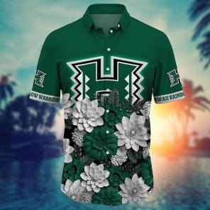 Hawaii Rainbow Warriors NCAA Flower Hawaii Shirt For Fans Ver 26