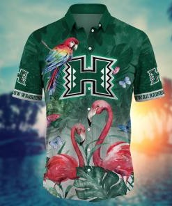Hawaii Rainbow Warriors NCAA Flower Hawaii Shirt For Fans Ver 28