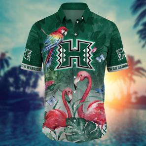 Hawaii Rainbow Warriors NCAA Flower Hawaii Shirt For Fans Ver 28