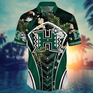 Hawaii Rainbow Warriors NCAA Flower Hawaii Shirt For Fans Ver 29