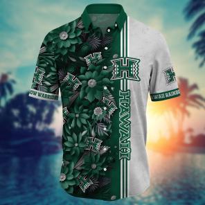 Hawaii Rainbow Warriors NCAA Flower Hawaii Shirt For Fans Ver 3