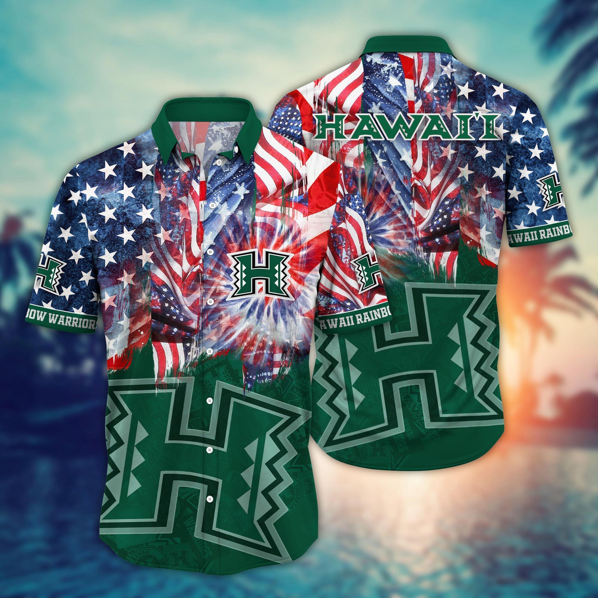 Hawaii Rainbow Warriors NCAA Flower Hawaii Shirt For Fans Ver 30