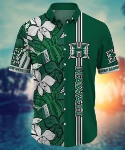 Hawaii Rainbow Warriors NCAA Flower Hawaii Shirt For Fans Ver 32
