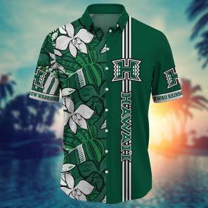 Hawaii Rainbow Warriors NCAA Flower Hawaii Shirt For Fans Ver 32