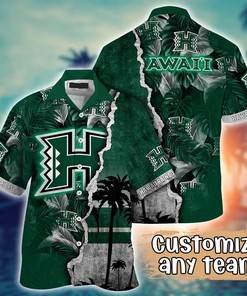 Hawaii Rainbow Warriors NCAA Flower Hawaii Shirt For Fans Ver 33