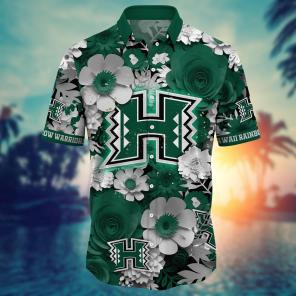 Hawaii Rainbow Warriors NCAA Flower Hawaii Shirt For Fans Ver 35