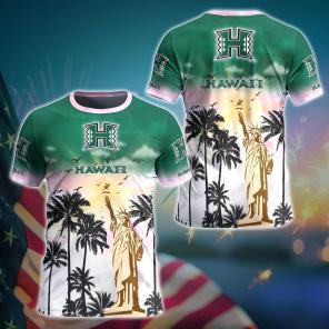 Hawaii Rainbow Warriors NCAA Flower Hawaii Shirt For Fans Ver 36