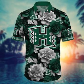 Hawaii Rainbow Warriors NCAA Flower Hawaii Shirt For Fans Ver 4