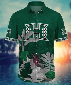 Hawaii Rainbow Warriors NCAA Flower Hawaii Shirt For Fans Ver 5