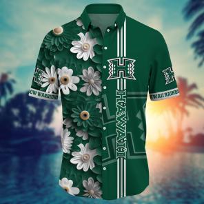 Hawaii Rainbow Warriors NCAA Flower Hawaii Shirt For Fans Ver 6