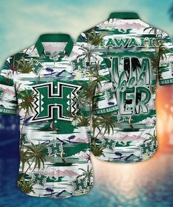 Hawaii Rainbow Warriors NCAA Flower Hawaii Shirt For Fans Ver 9