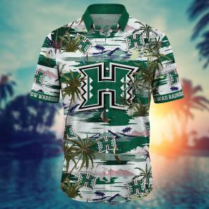 Hawaii Rainbow Warriors NCAA Flower Hawaii Shirt For Fans Ver 9