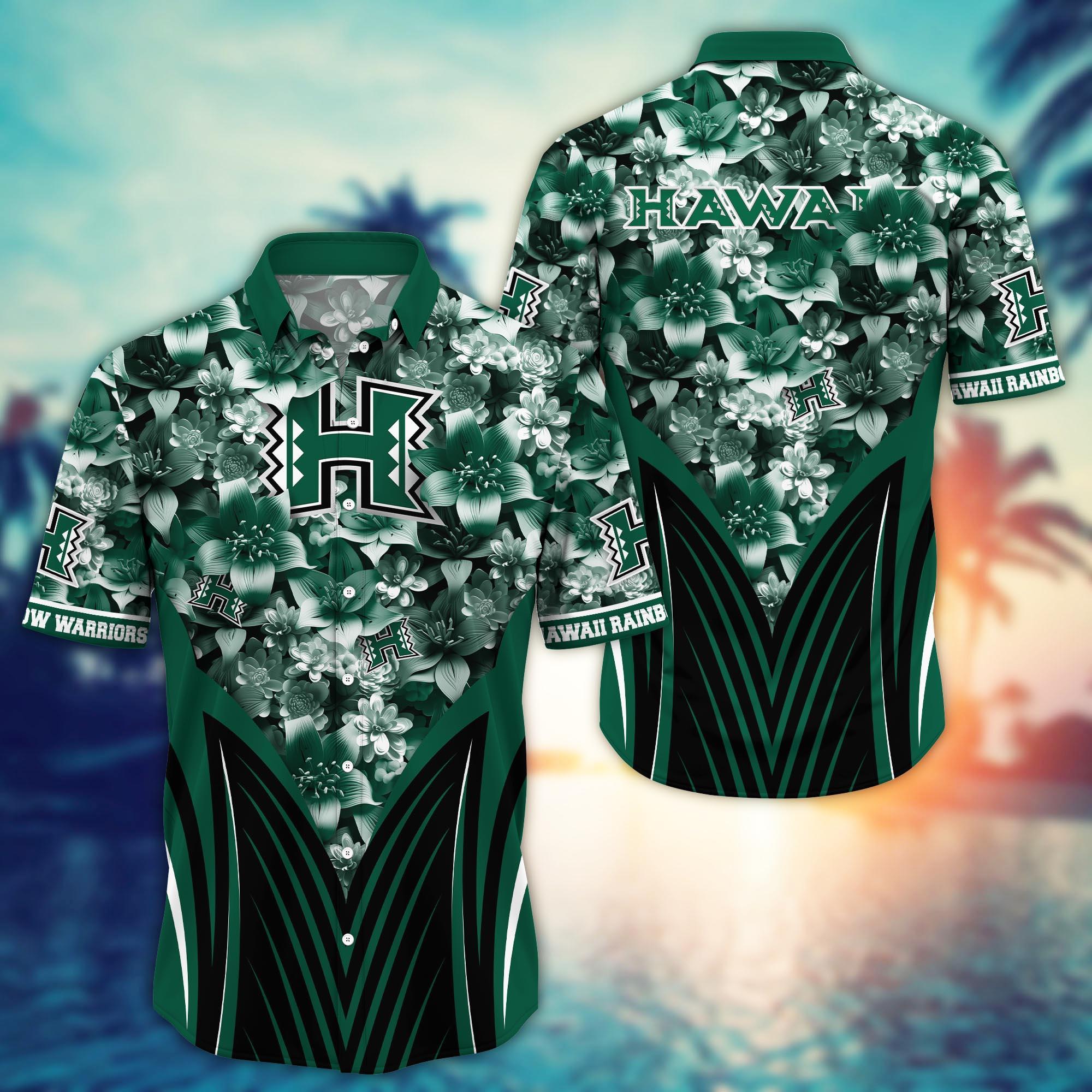 Hawaii Rainbow Warriors NCAA Hawaiian Shirt, Aloha Shirt Ver 1