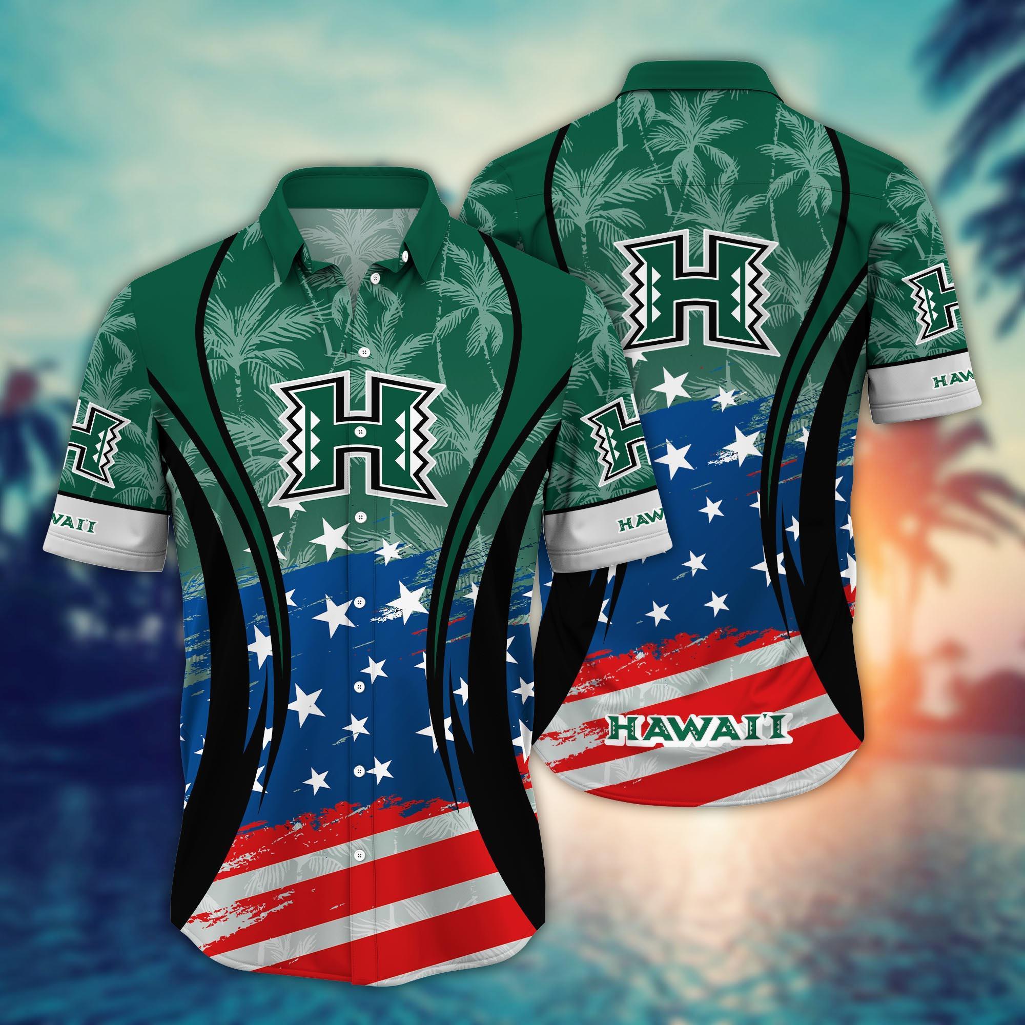 Hawaii Rainbow Warriors NCAA Hawaiian Shirt For Fans