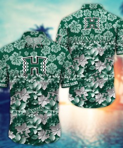 Hawaii Rainbow Warriors NCAA Hawaiian Shirt Gift For Fan