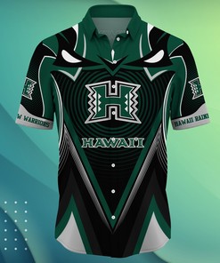 Hawaii Rainbow Warriors NCAA Hawaiian Shirt for Men and Women - Retro Design