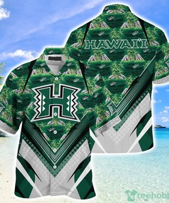 Hawaii Rainbow Warriors Summer Hawaiian Shirt And Shorts - Great For Summertime 