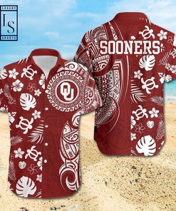 Hawaii-Ready with NCAA Oklahoma Sooners Hawaiian Shirt - Perfect for Sooner Fans