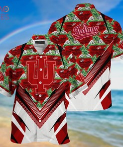 Hawaiian Indiana Hoosiers Shirt & Shorts - Perfect Summer Gift for Sports Fans