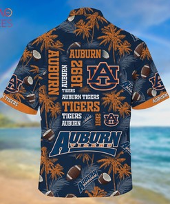 Hibiscus Summer Style: Auburn Tigers Hawaiian Shirt