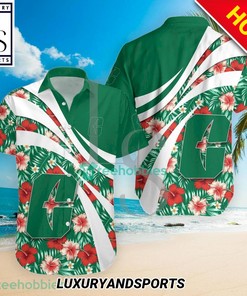 Hibiscus Tropical Flower Charlotte 49ers NCAA Hawaiian Shirt 