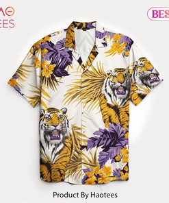 Hot 2023 LSU Tiger Hawaiian Shirt for Men 