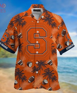 Hot New Arrival: Syracuse Orange Hawaiian Shirt for Summer 