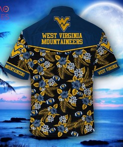 Hot Trending: West Virginia Mountaineers Summer Hawaiian Shirt with Tropical Flower Pattern