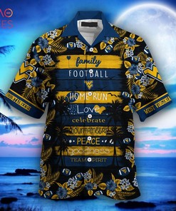 Hot Trending: West Virginia Mountaineers Summer Hawaiian Shirt with Tropical Flower Pattern