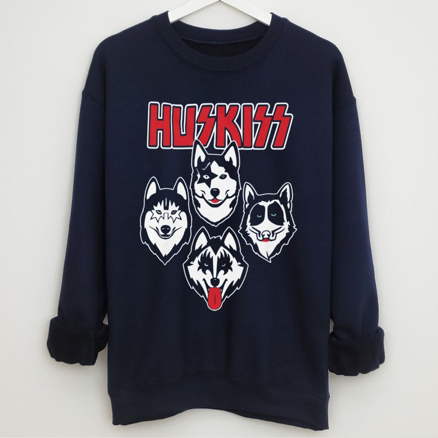 Huskies Shirt - Husky Gift for Dog Lovers - Love Husky T-Shirt