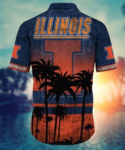 Illinois Fighting Illini Hawaii Shirt - Perfect for Fans