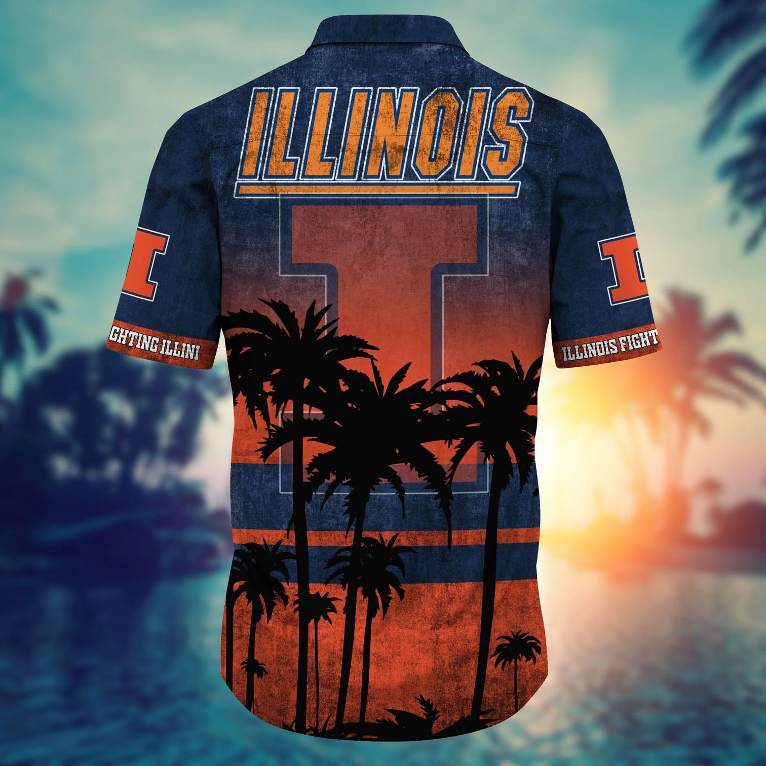 Illinois Fighting Illini Hawaii Shirt - Perfect for Fans
