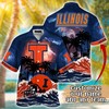 Illinois Fighting Illini NCAA Best Hawaiian Shirt Ever- Customize Any Team Any League
