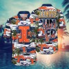 Illinois Fighting Illini NCAA Flower Hawaii Shirt For Fans Ver 10