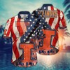 Illinois Fighting Illini NCAA Flower Hawaii Shirt For Fans Ver 11