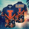 Illinois Fighting Illini NCAA Flower Hawaii Shirt For Fans Ver 16