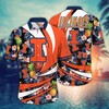 Illinois Fighting Illini NCAA Flower Hawaii Shirt For Fans Ver 17