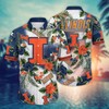 Illinois Fighting Illini NCAA Flower Hawaii Shirt For Fans Ver 29